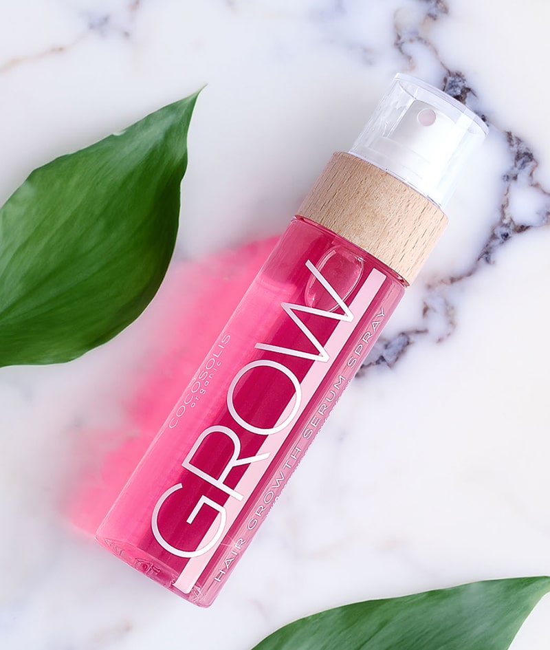 DREAM HAIR: Odmień swoje włosy w naturalny sposób. GROW stymuluje porost i zmniejsza wypadanie włosów. HAIR głęboko odżywia dzięki mieszance 7 organicznych olejków.