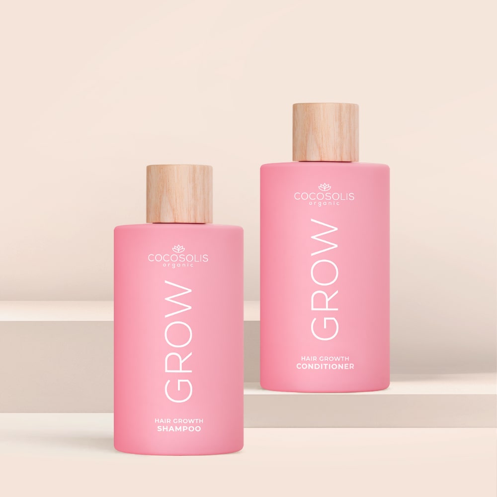 HAIR GOALS: Създайте перфектните условия за растеж с шампоан и балсам GROW с KERASCALP™. Действат от корените и клинично доказано правят косата по-гъста, плътна и лъскава.