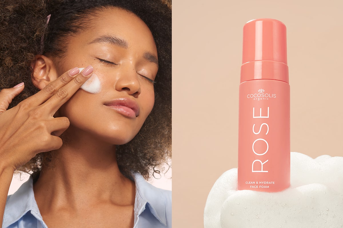 ROSE Clean & Hydrate Face Foam