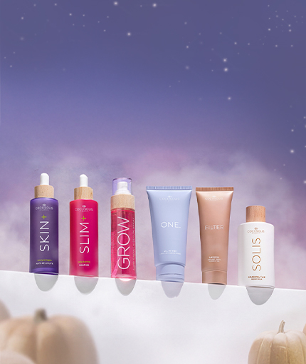 SKIN+, SLIM+, GROW, ONE, FILTER, SOLIS