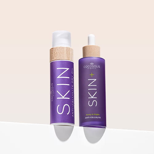 ANTI-CELLULITE POWER: Serum SKIN+ vidljivo smanjuje celulit uz 4 aktivna sastojka u maksimalnoj koncentraciji. Suho ulje SKIN Anti-cellulite nadopunjuje anticelulitni učinak s prirodnim aktivnim sastojkom i bio uljima.