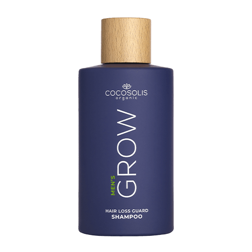 GROW Men’s Hair Loss Guard Shampoo: Shampooing antichute homme au KERASCALP™ et aux biostimulants. Cible l'hormone DHT. Stimule la croissance capillaire et ralentit le vieillissement biologique du cuir chevelu.