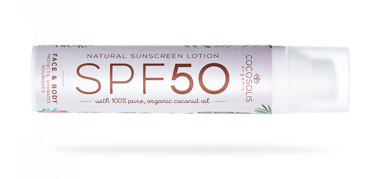 natural lotion with spf