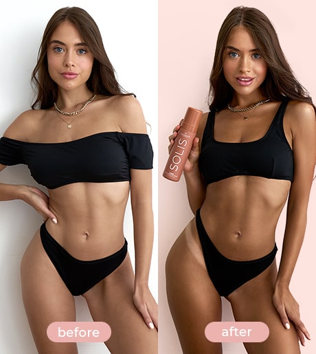 SOLIS Self-tanning Foam: Schiuma autoabbronzante naturale. Per un'abbronzatura bronzea ricca e di lunga durata.