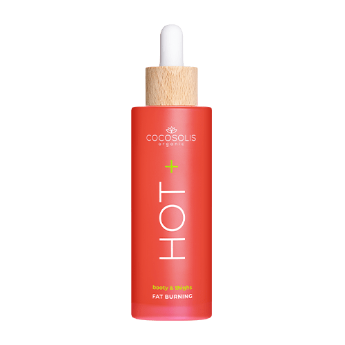 HOT+ Fat-burning Serum: Sérum térmico para emagrecimento. Fórmula com ingredientes clinicamente comprovados para a queima de gordura, firmeza e suavidade.<br><strong>Zona: glúteos e coxas<br>Ação de aquecimento</strong>