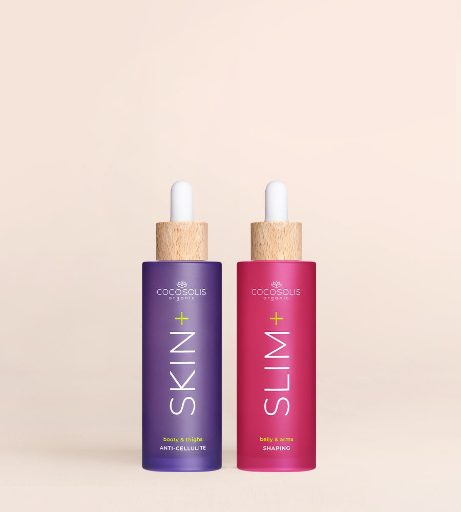 SMOOTH SILHOUETTE: SKIN+ reduce vizibil celulita și grăsimea de pe fese și coapse. SLIM+ reduce circumferința, strânge și modelează abdomenul și brațele.