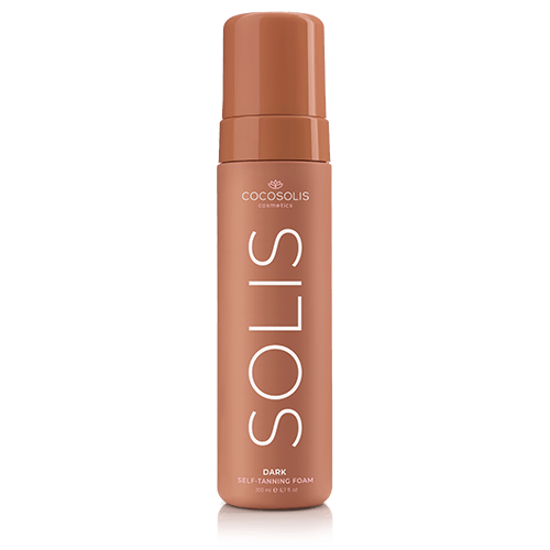 SOLIS Self-Tanning Foam, Spumă naturală autobronzantă. Pentru un bronz  intens și de lungă durată.