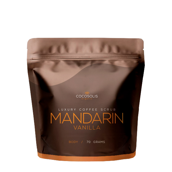 Ja sam MANDARIN VANILLA piling za telo sa mirisom sveže mandarine i slatke vanile.
70 g.
