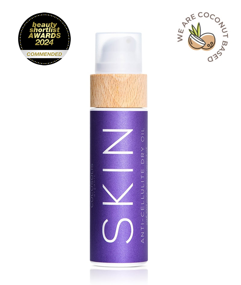 SKIN Anti-cellulite Dry Oil: Φυσικό ξηρό λάδι κατά της κυτταρίτιδας. Αναδιαμορφώνει και σμιλεύει τη σιλουέτα.