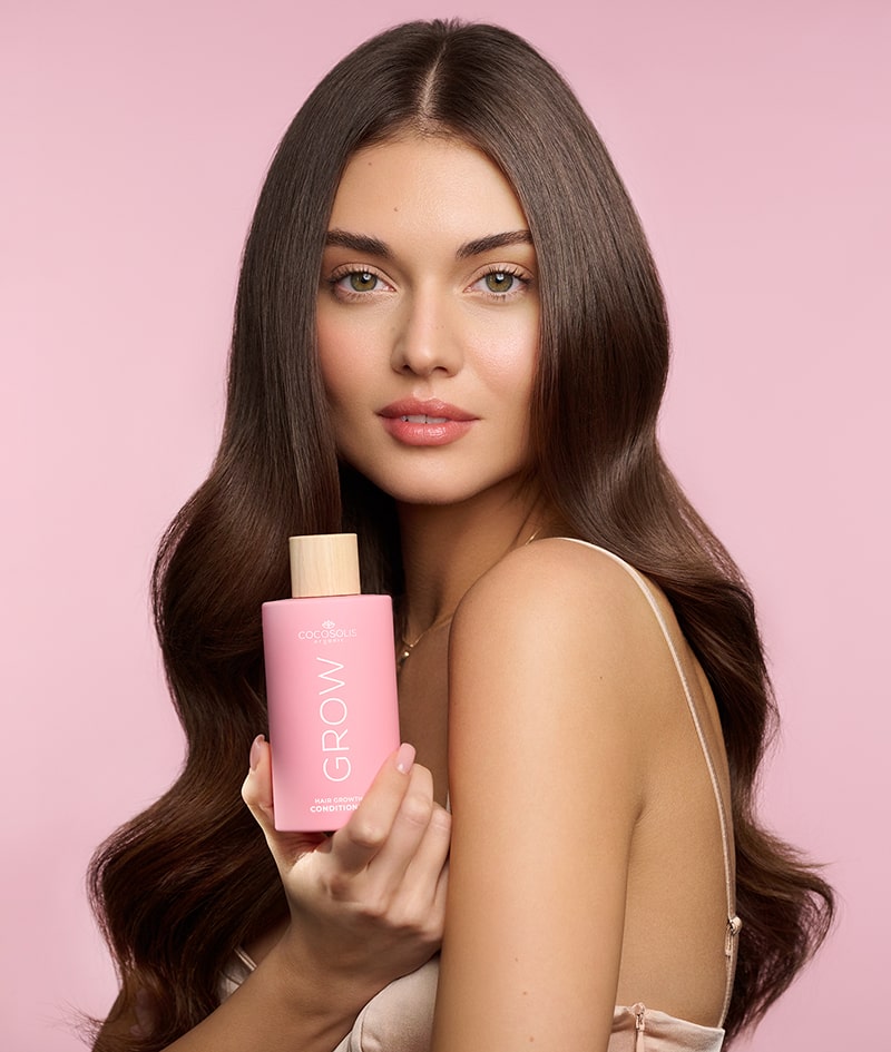 GROW Growth & Anti-aging Conditioner: Балсам за растеж на косата с KERASCALP™. С антиейдж ефект. Клинично доказано прави косата по-гъста, плътна и лъскава. 