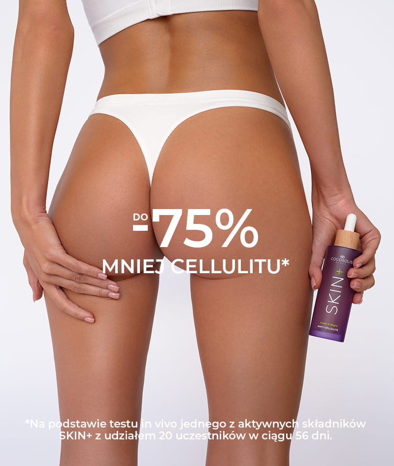 ANTI-CELLULITE THERAPY & SALTY SUNSET + GIFT: Wygładź skórę pośladków i ud oraz otul ją słodko-słonym zapachem. Serum SKIN+ widocznie redukuje cellulit dzięki 4 aktywnym składnikom w maksymalnym stężeniu. Suchy olejek SKIN Anti-cellulite, stosowany z masażerem BODY GUA SHA, uzupełnia efekt antycellulitowy i modeluje krągłości. SALTY SUNSET to mgiełka do ciała i włosów o słodko-słonym zapachu pistacji, karmelu i soli. Cloud Pouch to nasz prezent dla Ciebie: puszysty skarb w Twojej kolekcji kosmetyczek.