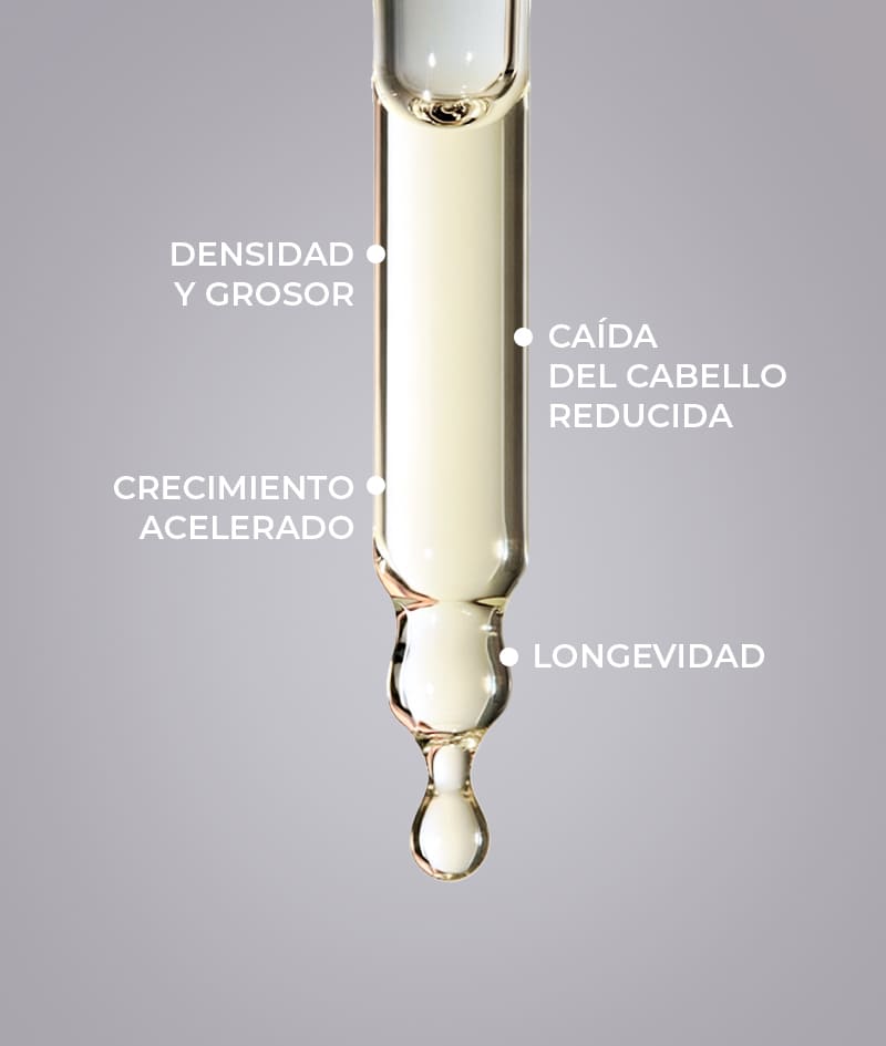 ANTI-HAIR LOSS DUO: Pasos clave de nuestro tratamiento anticaída para hombres: champú y sérum intensivo con ingredientes activos clínicamente probados. El champú GROW Men neutraliza la hormona DHT, responsable de la caída del cabello, optimiza el entorno del cuero cabelludo y activa el crecimiento. La ampolla de sérum GROW Men reduce la caída del cabello al fijarlo firmemente y acelera visiblemente el crecimiento.