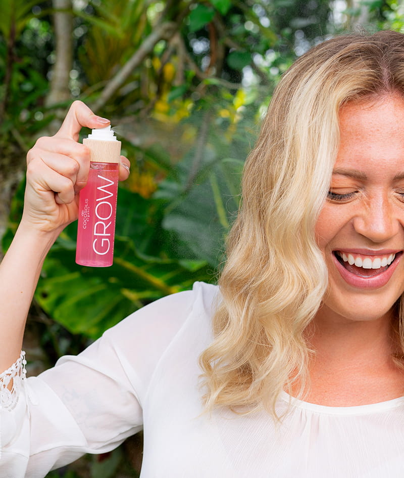 BEAUTY ESSENTIALS: Погрижете се за красотата си с бестселърите ни. SKIN Anti-cellulite за безупречна кожа. GROW за видимо по-силна и дълга коса след 3 седмици.