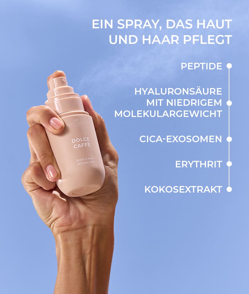 FULL GLOW & DOLCE CAFFÈ + GIFT: Freue dich über natürlich aussehende Bräune und einen süßen, cremigen Duft von Kopf bis Fuß. Das Gesichtsserum SOLIS verleiht natürlich aussehende Bräune und hat eine Anti-Age-Wirkung. Die Körperlmilch SOLIS hydratisiert täglich und verleiht Bräune, die sich dem Hautton anpasst und sich mit jeder Anwendung intensiviert Der Selbstbräuner-Handschuh ist samtweich und verleiht makellos gleichmäßige Bräune ohne Flecken oder Streifen. DOLCE CAFFÈ ist ein Spray für Körper und Haare mit dem cremigen Duft nach Espresso, Vanille und Karamell. Die Cloud Pouch ist ein Geschenk von uns: ein flauschiges Juwel für Ihre Etui-Sammlung.