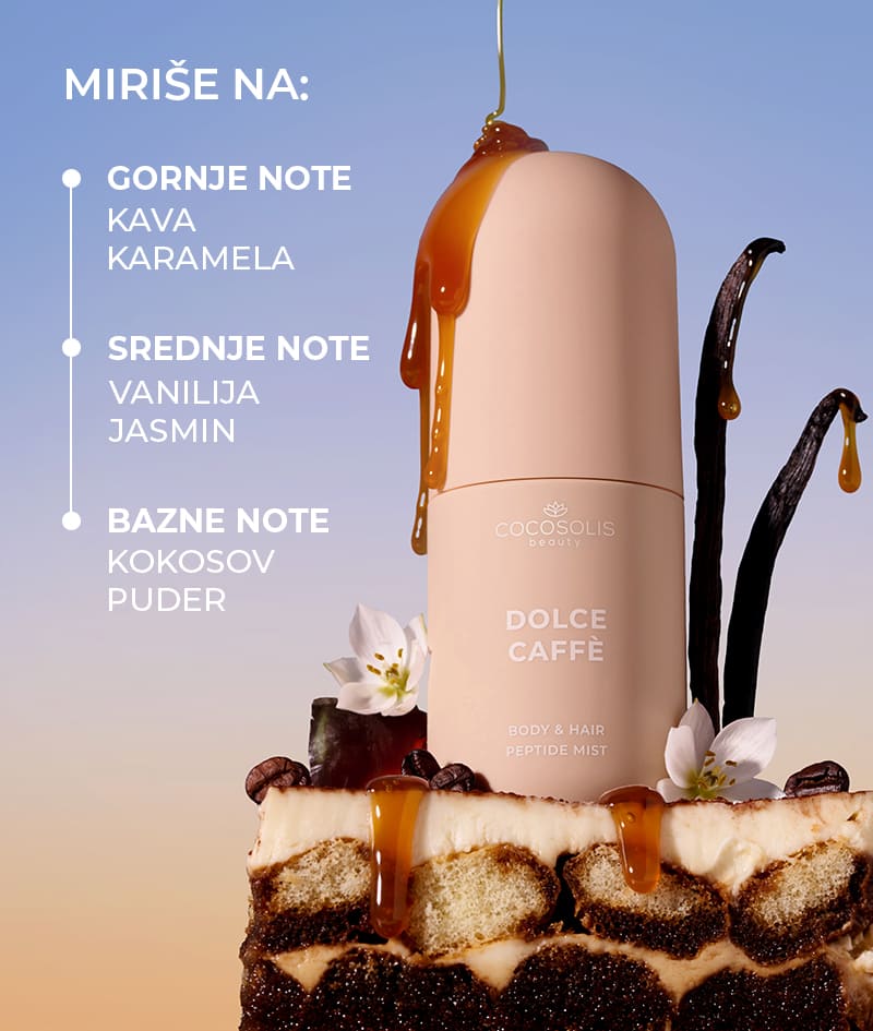FULL GLOW & DOLCE CAFFÈ + GIFT: Uživaj u tenu prirodnog izgleda i slatkom, kremastom mirisu od glave do pete. SOLIS serum za lice daje prirodno izgledajući ten i ima anti-age učinak. SOLIS mlijeko za tijelo pruža svakodnevnu hidrataciju i ten koji se prilagođava tonu kože te se nadograđuje sa svakim nanošenjem. Self-tanning mitt je baršunasta rukavica za nanošenje koja osigurava besprijekorno ravnomjeran ten, bez mrlja i tragova. DOLCE CAFFÈ je mist za tijelo i kosu s kremastim mirisom espressa, vanilije i karamele. Cloud Pouch je naš poklon: pahuljasti dragulj u vašoj kolekciji kozmetičkih torbica.