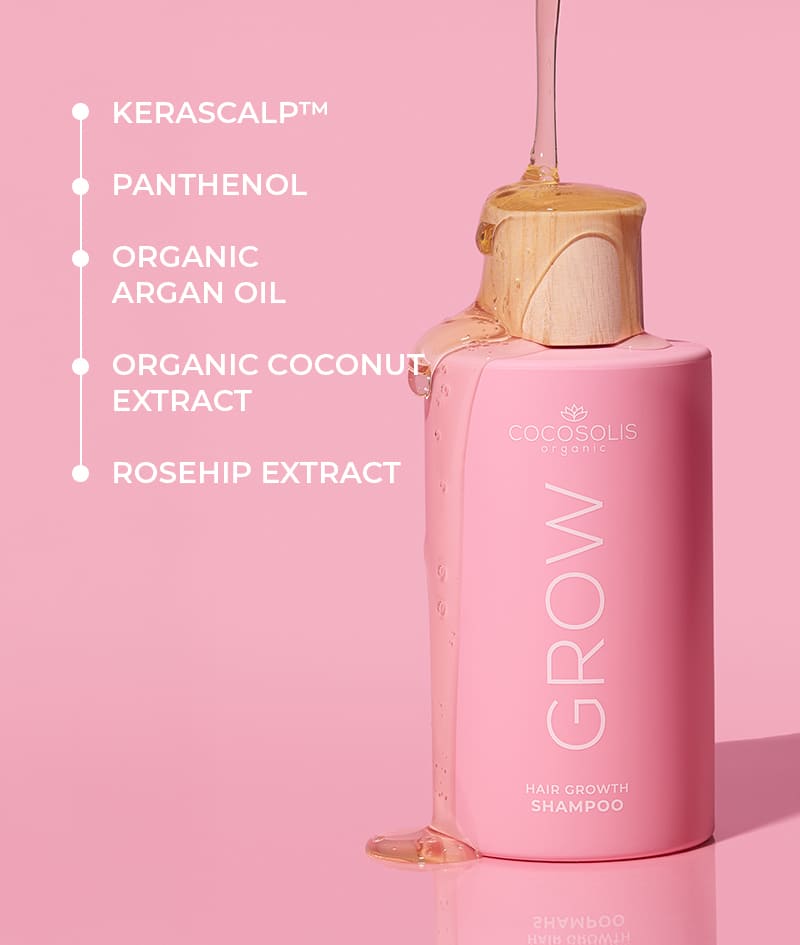 FULL HAIR ROUTINE + GIFT: GROW shampoo and conditioner create the perfect environment for hair growth and deliver an anti-aging effect. GROW serum reduces hair loss and stimulates new hair growth. The multifunctional leave-in conditioner ONE delivers 12 benefits, protects from heat and UV, and leaves hair easy to style and glossy. Gelato Bag is our gift to you: grab it before it melts.