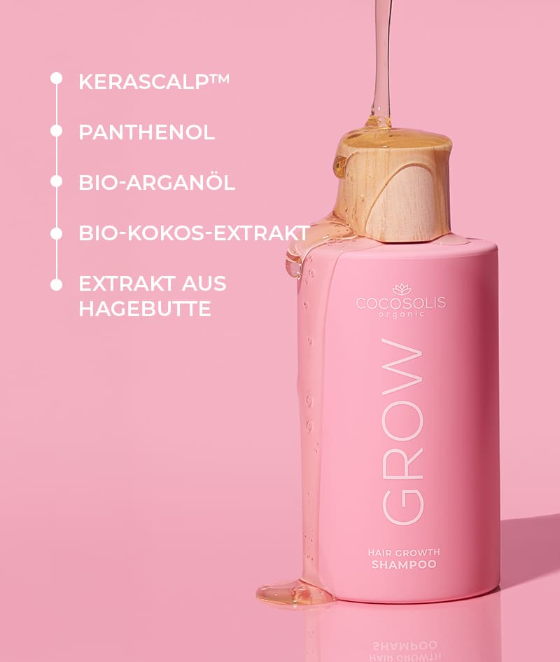 GOOD HAIR DAYS + GIFT: Das Shampoo GROW und der Conditioner GROW schaffen die idealen Bedingungen für gesundes Haarwachstum und hinterlassen das Haar sauber, geschmeidig und glänzend. Der multifunktionale Leave-in-Conditioner ONE bietet 12 Vorteile für die Haare, erleichtert das Styling und schützt vor Hitze und UV-Strahlen. Die Gelato Bag ist ein Geschenk von uns – schnapp sie Dir, bevor sie weg ist!
