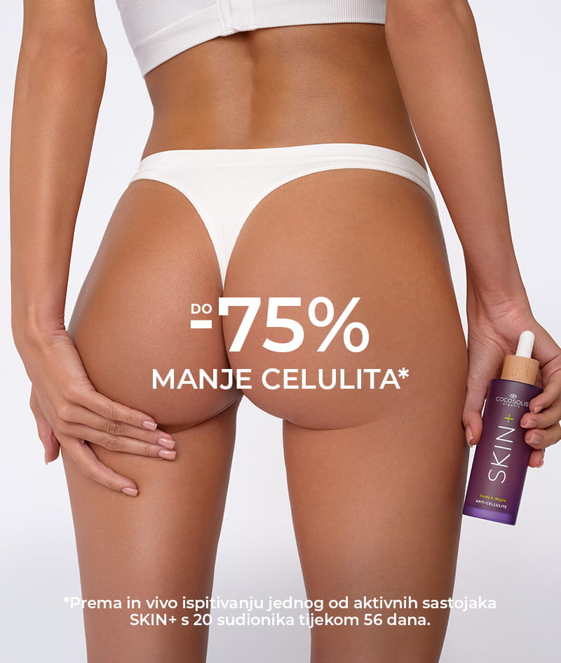 NEXT-GEN BODY SERUMS + GIFT: Transformirajte svoje tijelo snagom prirodnih aktivnih sastojaka s klinički dokazanim učinkom. HOT+ topi masnoće i smanjuje obujam stražnjice i bedara, dok SKIN+ vidljivo smanjuje celulit, zaglađuje i oblikuje. SLIM+ smanjuje obujam, učvršćuje i oblikuje trbuh i ruke. LIFT+ podiže grudi, učvršćuje i zaglađuje vrat i dekolte. Gelato Bag je poklon od nas: uzmi je prije nego što se otopi.