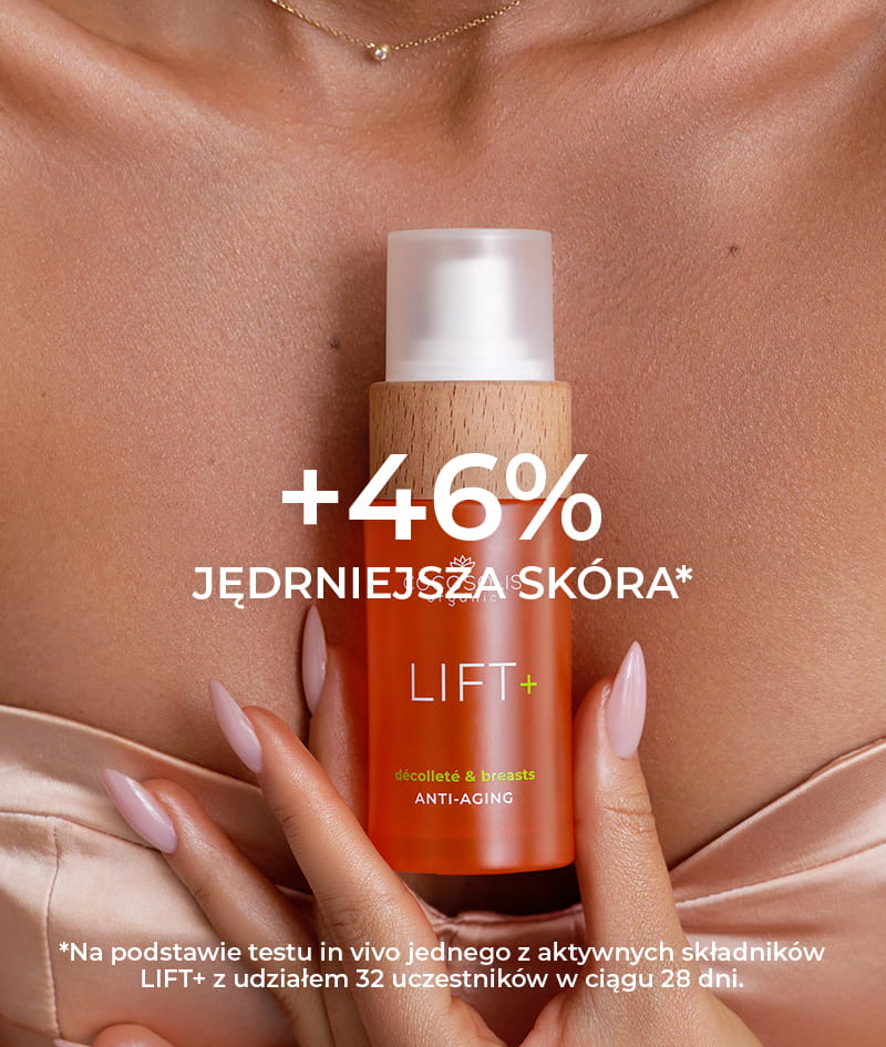 NEXT-GEN BODY SERUMS + GIFT: Przekształć swoje ciało dzięki mocy naturalnych, aktywnych składników o klinicznie potwierdzonym działaniu. HOT+ redukuje tkankę tłuszczową i zmniejsza obwód pośladków i ud, a SKIN+ widocznie redukuje cellulit, wygładza skórę i modeluje sylwetkę. SLIM+ zmniejsza obwody, ujędrnia i modeluje brzuch oraz ramiona. LIFT+ podnosi biust, ujędrnia i wygładza szyję oraz dekolt. Gelato Bag to prezent od nas: zgarnij ją, zanim się roztopi.