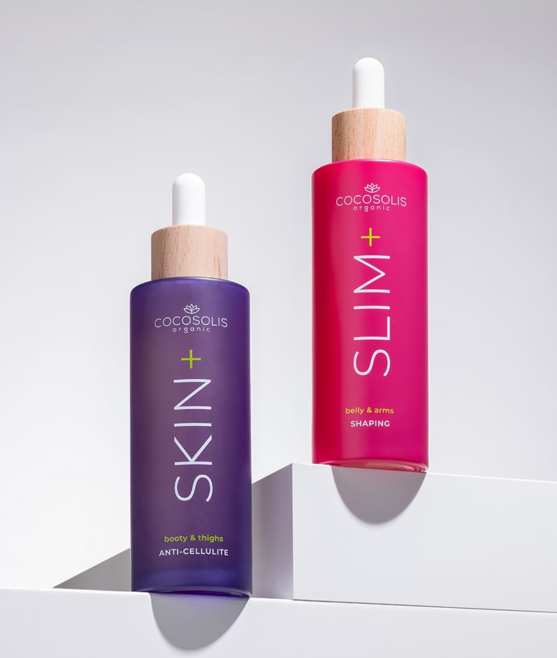 SMOOTH SILHOUETTE: SKIN+ reduce vizibil celulita și grăsimea de pe fese și coapse. SLIM+ reduce circumferința, strânge și modelează abdomenul și brațele.