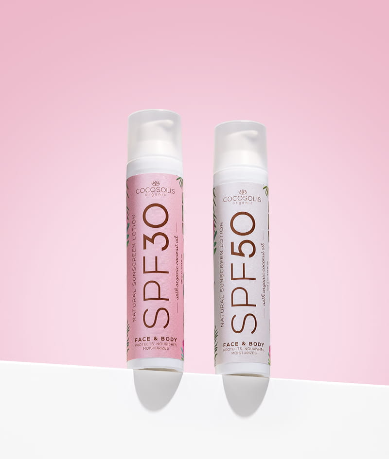 SUN SAFE: SPF30 и SPF50 осигуряват ефективна натурална слънцезащита с Non-nano Invisible Zinc. Без вредни съставки за кожата и природата, без бели следи. Продуктите са най-добри за употреба до: 31.08.2026.