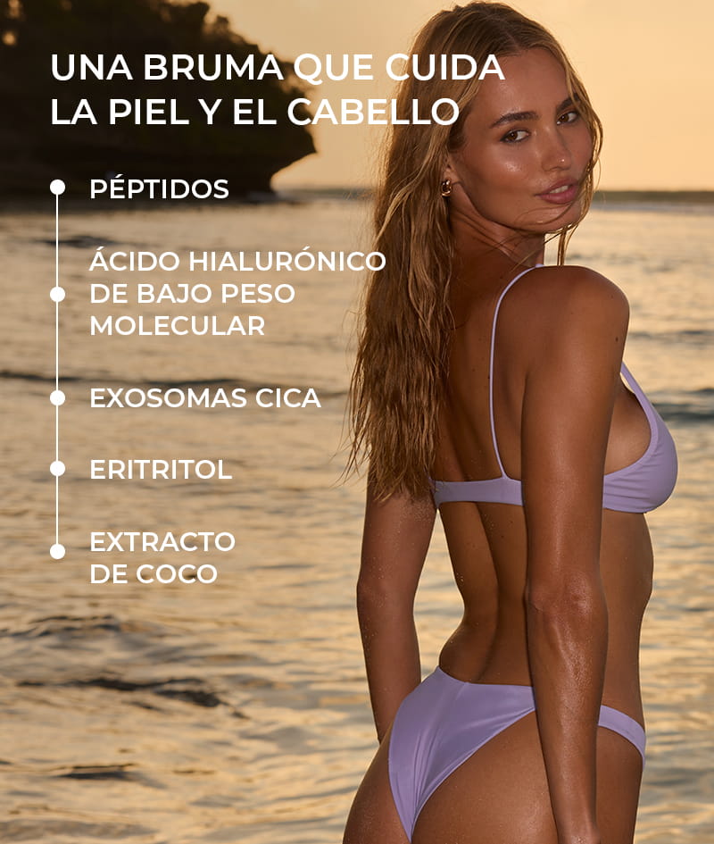 SWEET & SALTY: Empieza el día con DOLCE CAFFÈ y despídelo con SALTY SUNSET. Hidratan la piel y el cabello con péptidos, ácido hialurónico y exosomas CICA y los envuelven en aromas complejos. DOLCE CAFFÈ con el aroma dulce a espresso, vainilla y caramelo. SALTY SUNSET con el aroma dulce-salado a pistacho, caramelo y sal.
