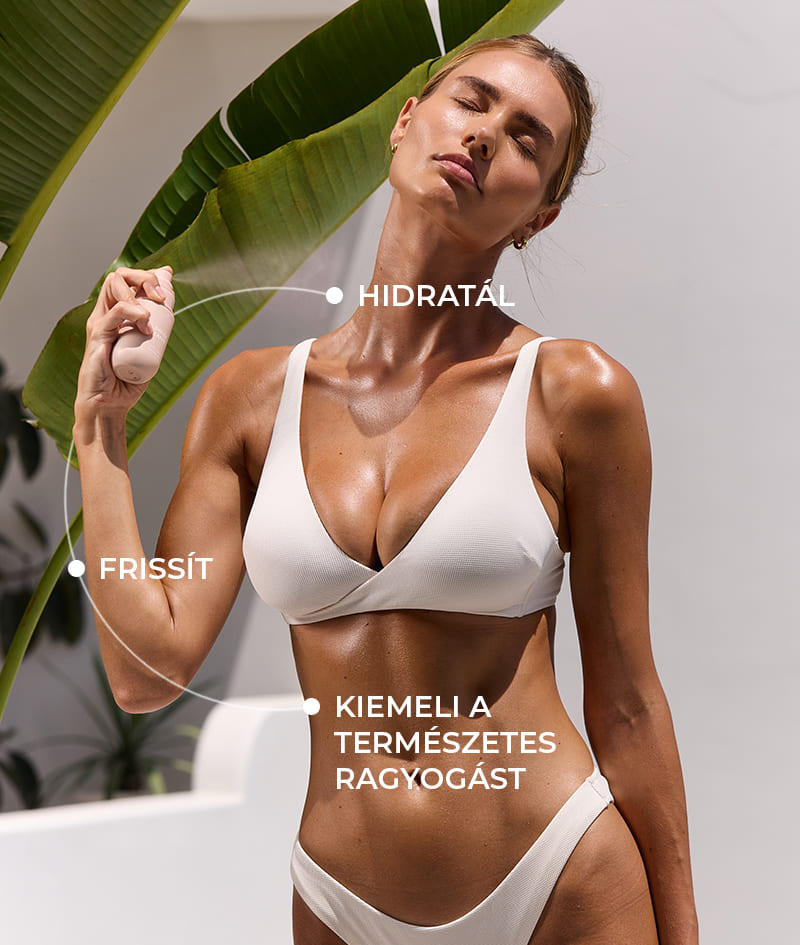 SWEET & SALTY: Kezdd a napot a DOLCE CAFFÈ-vel, és zárd a SALTY SUNSET-tel. Peptidekkel, hialuronsavval és CICA exoszómákkal hidratálják a bőrt és a hajat, és összetett illatokba burkolják őket. A DOLCE CAFFÈ az eszpresszó, a vanília és a karamell édes illatával. A SALTY SUNSET a pisztácia, a karamell és a só édes-sós illatával.