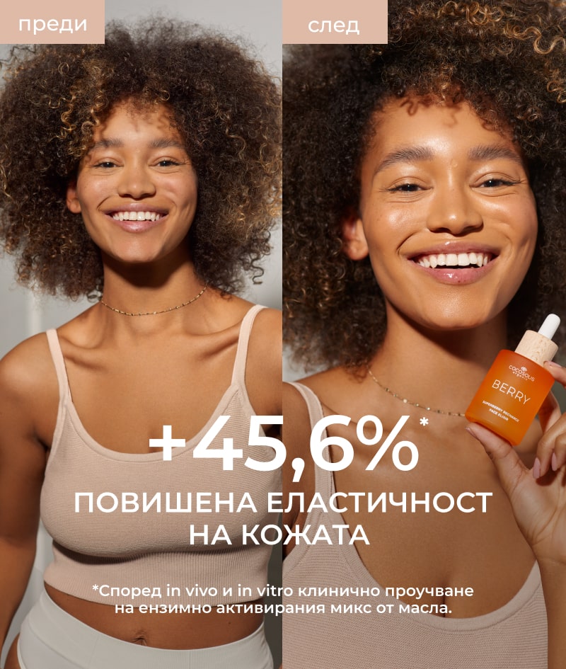 BERRY Superberry Recharge Face Elixir: Супер подхранващ и ревитализиращ еликсир за лице. С мощен микс от био и ензимно активирани масла.