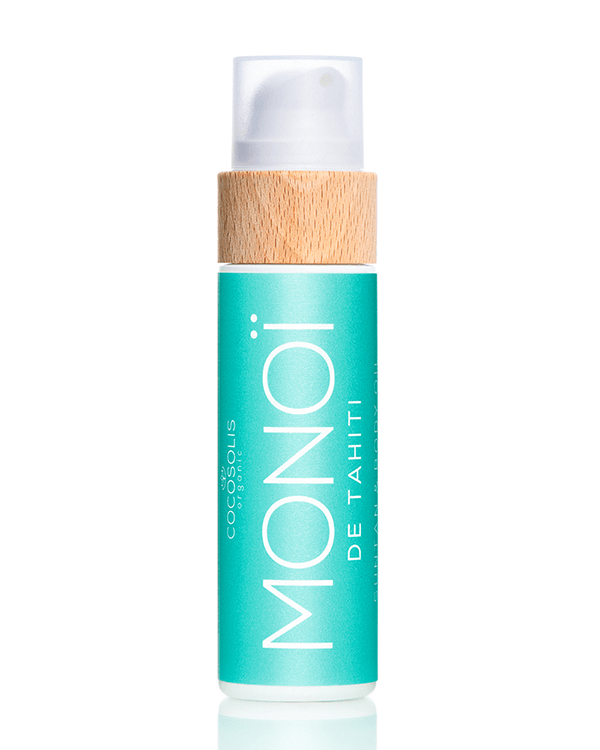 MONOI Suntan & Body Oil: Huile bio au monoï de Tahiti pour un bronzage rapide et intense et une peau hydratée et éclatante. A l’arôme exotique et floral de fleur de Tiaré