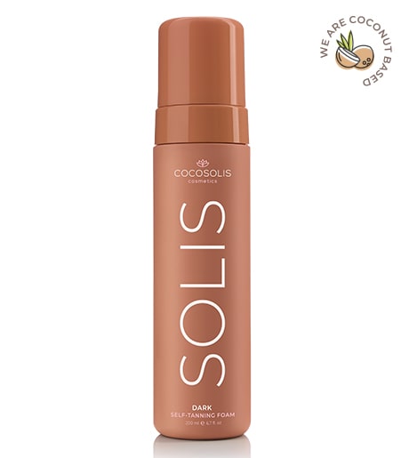 SOLIS Self-Tanning Foam: Prirodna pjena za samotamnjenje. Za bogat i dugotrajan brončani ten.