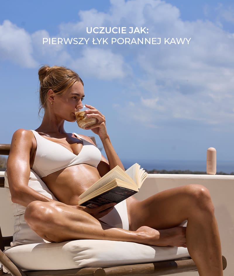 DOLCE CAFFÈ Body & Hair Peptide Mist: Nawilżająca mgiełka z peptydami do ciała i włosów. Daje uczucie słonecznego poranka z zapachem kawy, wanilii i karmelu.