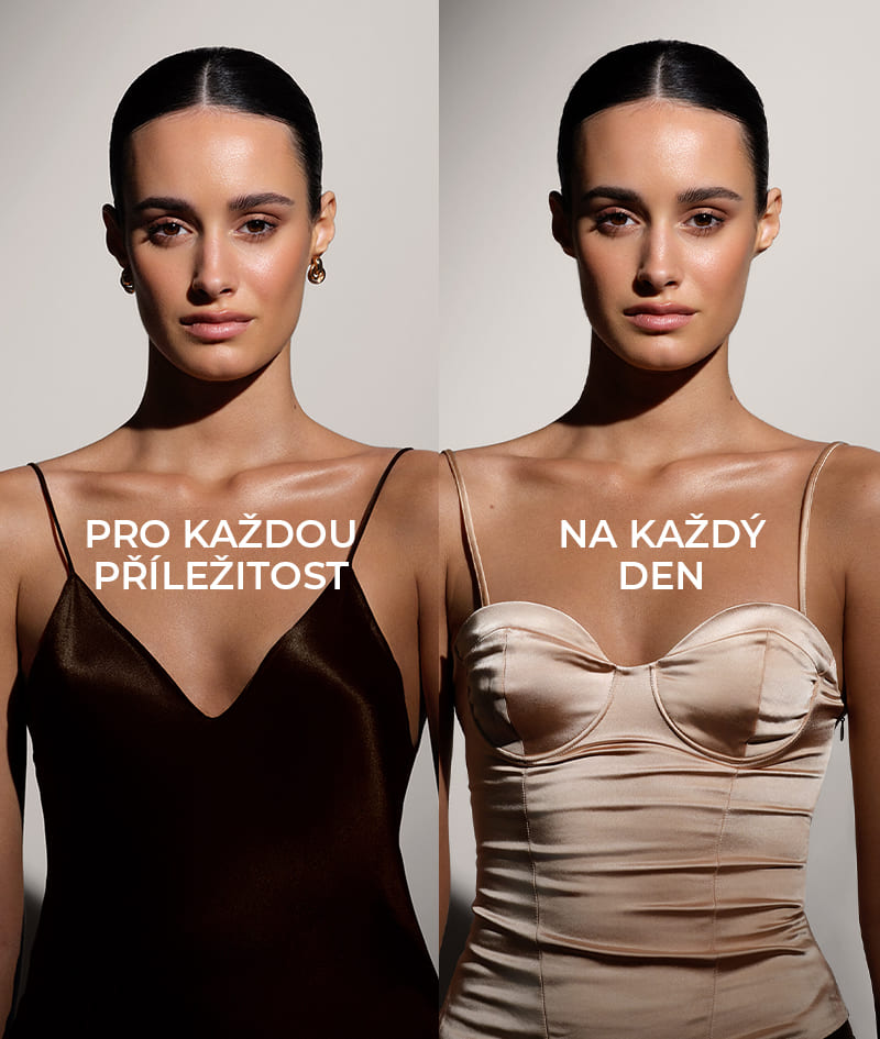FILTER: Tělový krém s okamžitým filter efektem. Bronzovější pokožka, rovnoměrné  opálení, jemná záře a hydratace. Opticky tvaruje siluetu a vyhlazuje drobné nedokonalosti. Snadno se nanáší i smývá.