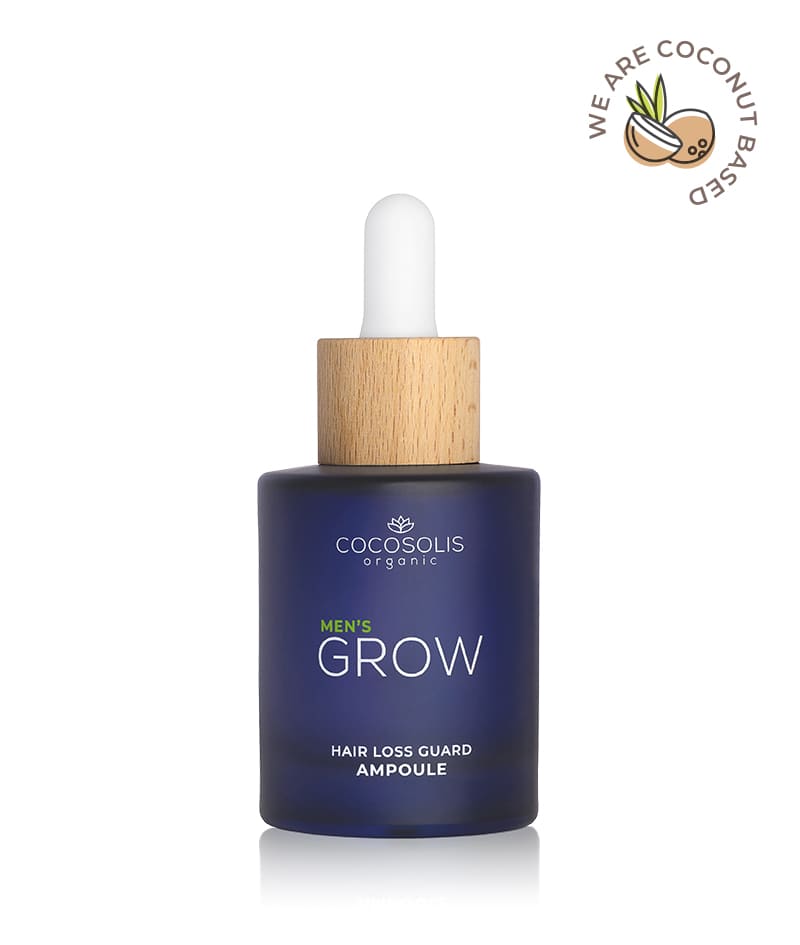 GROW Men’s Hair Loss Guard Ampoule: Ampolla intensiva anticaída para hombre con KERASCALP™, BAICAPIL™ y biestimulantes. Reduce la caída del cabello y acelera visiblemente el crecimiento de nuevo pelo.