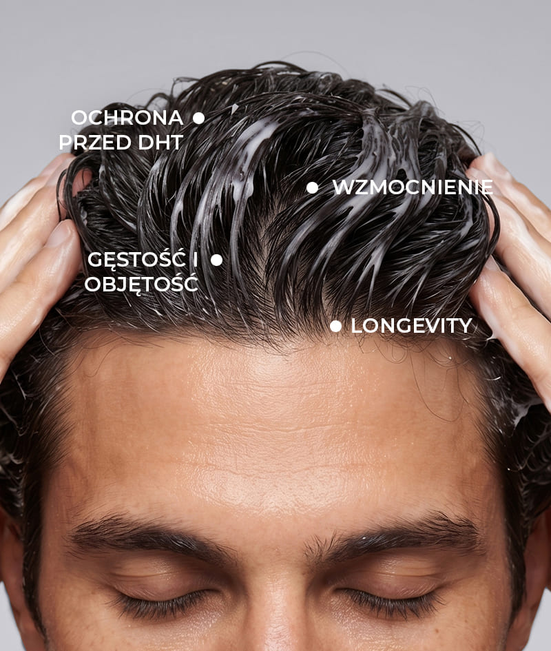 GROW Men’s Hair Loss Guard Conditioner: Odżywka przeciw wypadaniu włosów dla mężczyzn z KERASCALP™ i proteinami. Natychmiast wzmacnia, zagęszcza i dodaje objętości. Skutecznie działa na hormon DHT.
