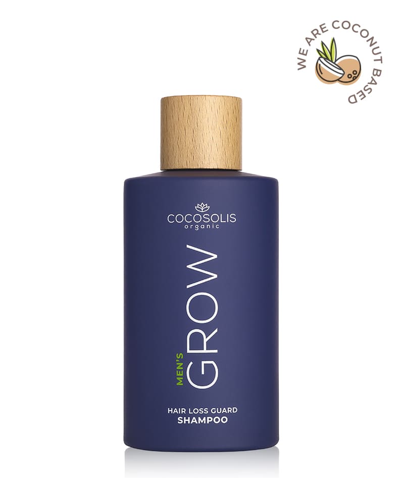 GROW Men’s Hair Loss Guard Shampoo: Anti-Haarausfall-Shampoo für Männer. mit KERASCALP™ und Biostimulanzien. Wirkt gezielt auf das Hormon DHT ein. Aktiviert das Haarwachstum und verlangsamt die biologische Alterung der Kopfhaut.