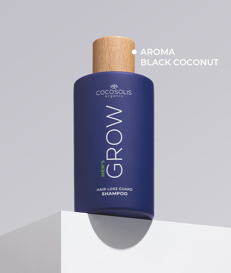 GROW Men’s Hair Loss Guard Shampoo: Champú anticaída para hombre con KERASCALP™ y biestimulantes <strong>bioestimuladores</strong>. Actúa contra la DHT. Estimula el crecimiento y ayuda a frenar el envejecimiento del cuero cabelludo.