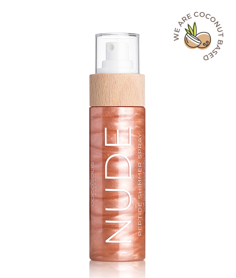 NUDE Peptide Shimmer Spray: Φυσικό λαμπερό σπρέι με πεπτίδια για το πρόσωπο, το σώμα και τα μαλλιά. Φωτίζει, ενυδατώνει και αναζωογονεί.
<br><strong>Λάμψη: Nude</strong>