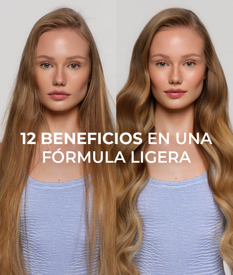 ONE. ALL IN ONE LEAVE-IN CONDITIONER: Acondicionador sin aclarado con 12 beneficios en una fórmula ligera. Hidrata y repara. Alisa y aporta brillo. Facilita el desenredado y el peinado, reduce el encrespamiento y acorta el tiempo de secado. Protege frente a los rayos UV y el calor. Ayuda a mantener el color vibrante.