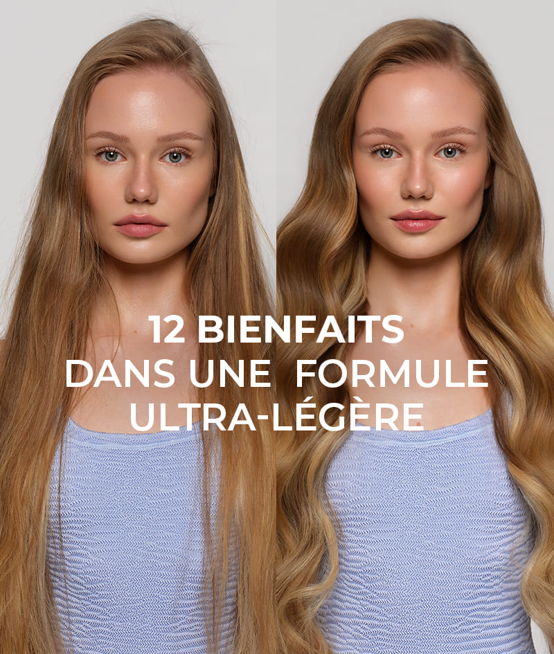 ONE. ALL IN ONE LEAVE-IN CONDITIONER: Après-shampoing sans rinçage aux 12 bienfaits dans une formule ultra-légère. Hydrate et répare. Lisse et illumine les cheveux. Démêlage et coiffage facilités, frisottis maîtrisés, temps de séchage réduit. Protège des UV et de la chaleur. Préserve l’éclat de la couleur.