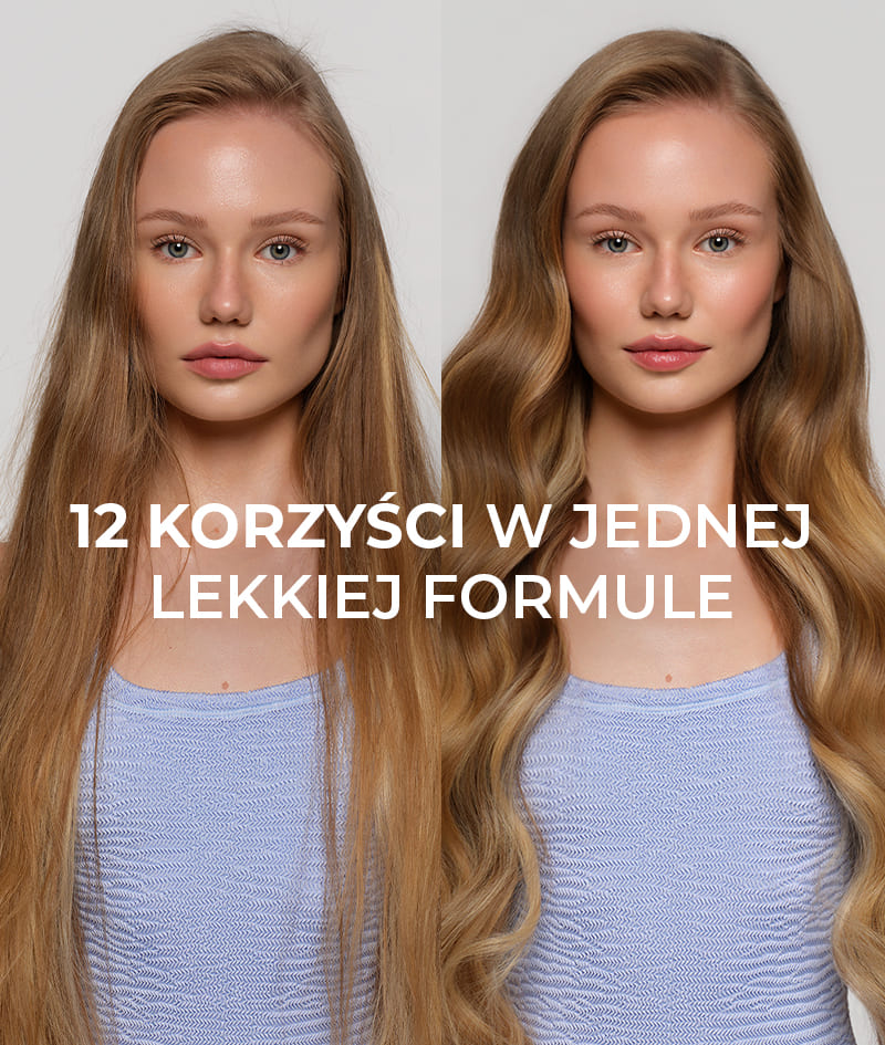 ONE. ALL IN ONE LEAVE-IN CONDITIONER: Odżywka bez spłukiwania z 12 korzyściami w jednej lekkiej formule. Nawilża i regeneruje. Wygładza i nadaje blask. Ułatwia rozczesywanie i stylizację, redukuje puszenie i skraca czas suszenia. Zapewnia ochronę UV i termoochronę. Chroni kolor przed blaknięciem.