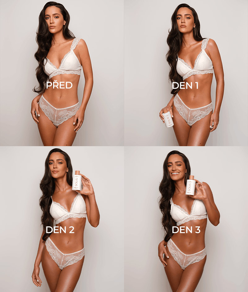SOLIS Gradual Tan Body Milk: Přírodní samoopalovací tělové mléko. Pro každodenní hydrataci a postupně se hromadící bronzové opálení.
Lehká, rychle se vstřebávající formule.