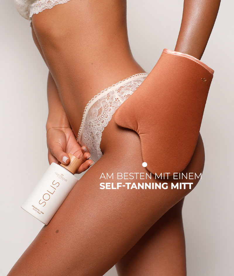 SOLIS Gradual Tan Body Milk: Natürliche Selbstbräuner-Körpermilch. Für tägliche Hydration und eine sich nach und nach aufbauende bronzene Bräune.
Leichte, schnell einziehende Formel.