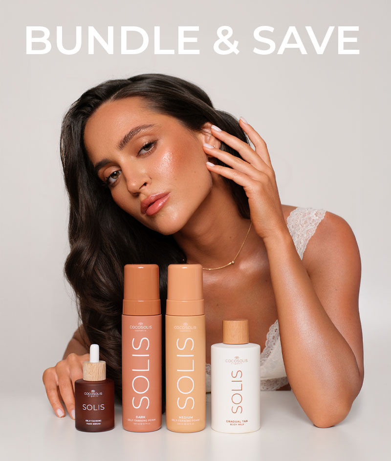 SOLIS Gradual Tan Body Milk: Prírodné samoopaľovacie mlieko na telo. Pre každodennú hydratáciu a postupné nahromadenie bronzového odtieňa.
Ľahká, rýchlo sa vstrebávajúca formula.