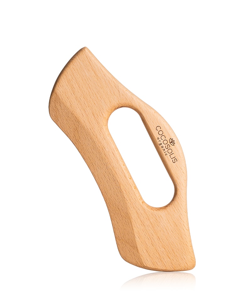 BODY GUA SHA Anti-cellulite & Sculpting Massager: Natural wood body massager. Smooths cellulite and sculpts the silhouette. Stimulates circulation and promotes lymphatic drainage.
