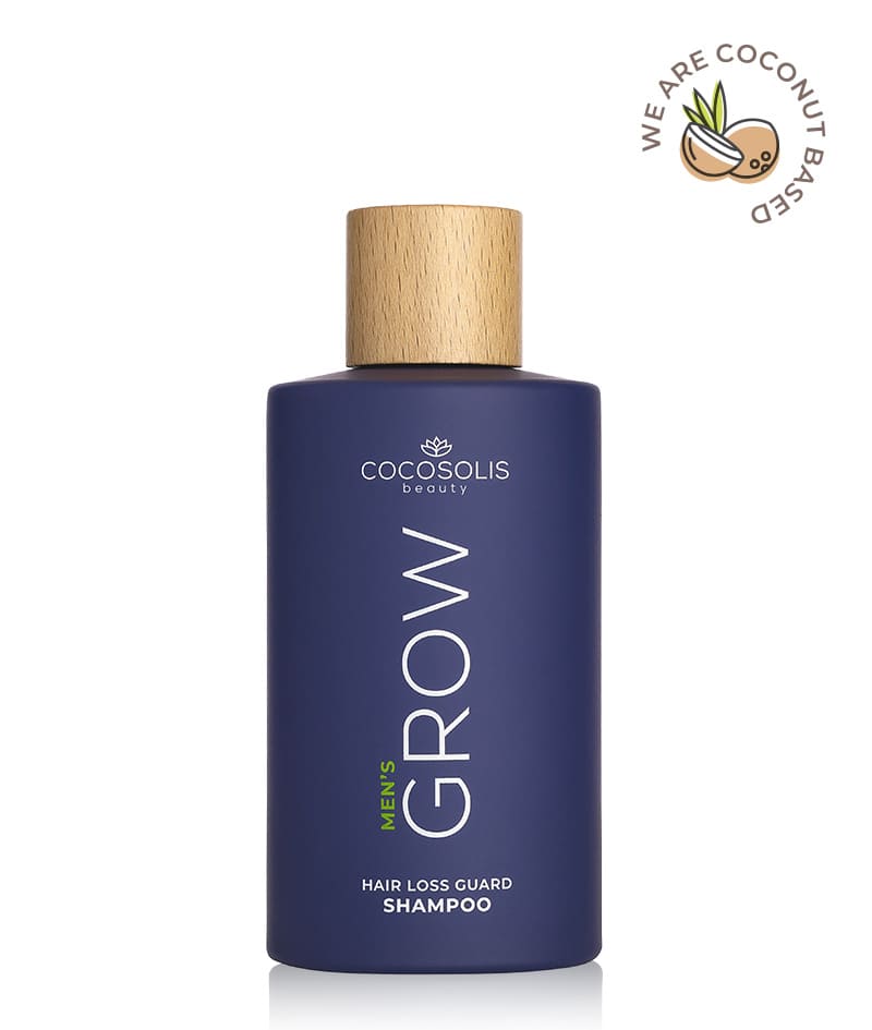 GROW Men’s Hair Loss Guard Shampoo: Anti-Haarausfall-Shampoo für Männer. mit KERASCALP™ und Biostimulanzien. Wirkt gezielt auf das Hormon DHT ein. Aktiviert das Haarwachstum und verlangsamt die biologische Alterung der Kopfhaut.