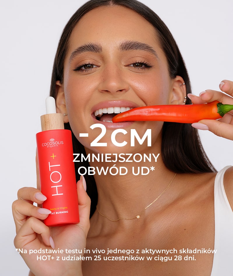 HOT+ Fat-burning Serum: Termoaktywne serum wyszczuplające. Formuła z klinicznie potwierdzonymi składnikami redukującymi tkankę tłuszczową, ujędrniającymi i wygładzającymi.<br><strong>Obszar zastosowania: pośladki i uda<br>Efekt rozgrzewający</strong>