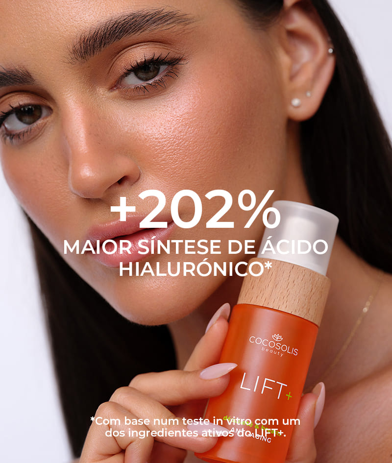 LIFT+ Anti-aging Serum: Sérum-booster rejuvenescedor. Fórmula de alta concentração com efeito lifting.<br><strong>Zona de aplicação: pescoço, decote e busto</strong>