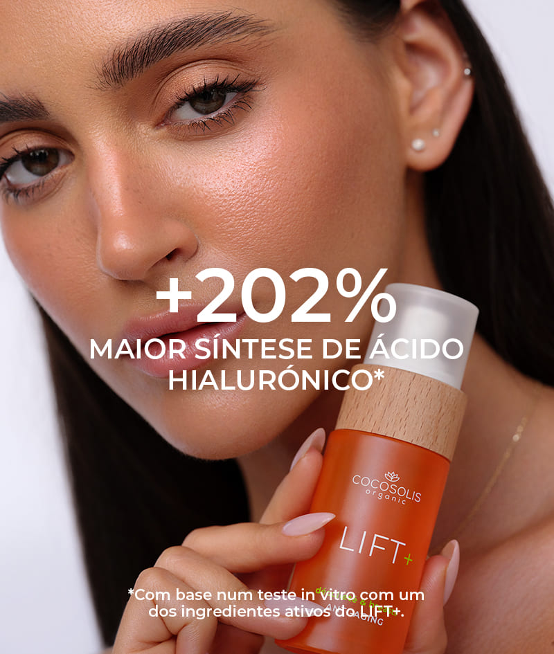 LIFT+ Anti-aging Serum: Sérum-booster rejuvenescedor. Fórmula de alta concentração com efeito lifting.<br><strong>Zona de aplicação: pescoço, decote e busto</strong>