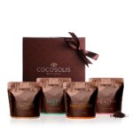 Luxury Coffee Scrub Box: Luxurious box with 4 natural, organic scrubs- 3 different scrubs for your body and 1 for your face