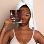 Luxury Coffee Scrub Box: Luxurious box with 4 natural, organic scrubs- 3 different scrubs for your body and 1 for your face